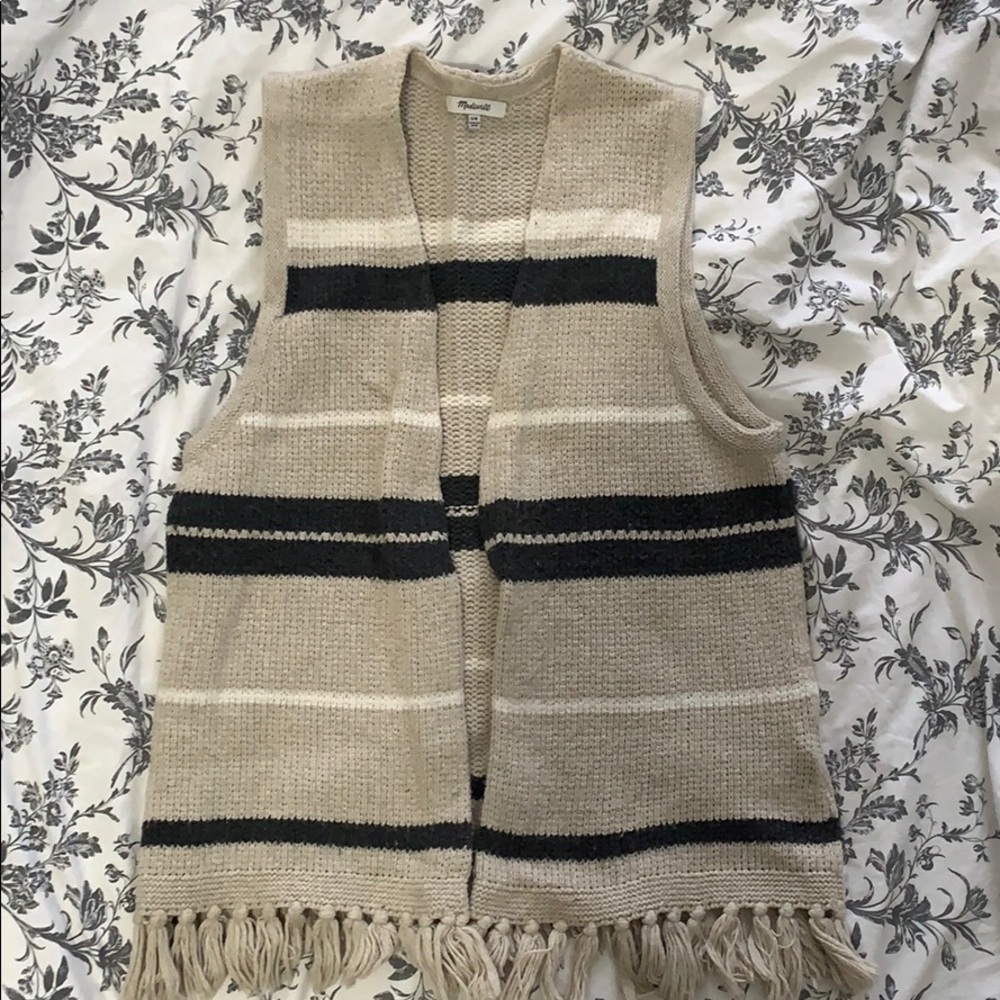Madewell knit vest